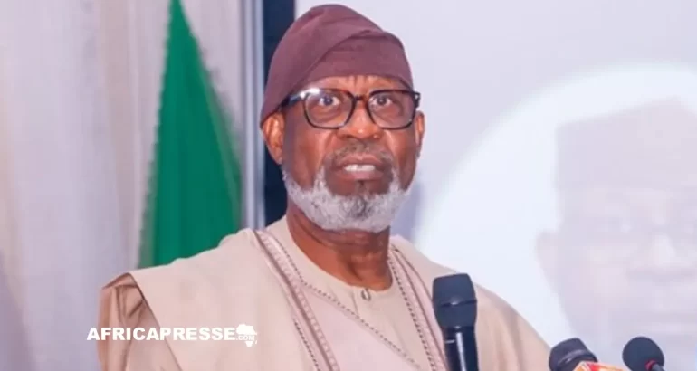 Nigeria : 400 millions de dollars pour une méga-usine de terres rares, mais peu de garanties Ministre des Mines, Dele Alake