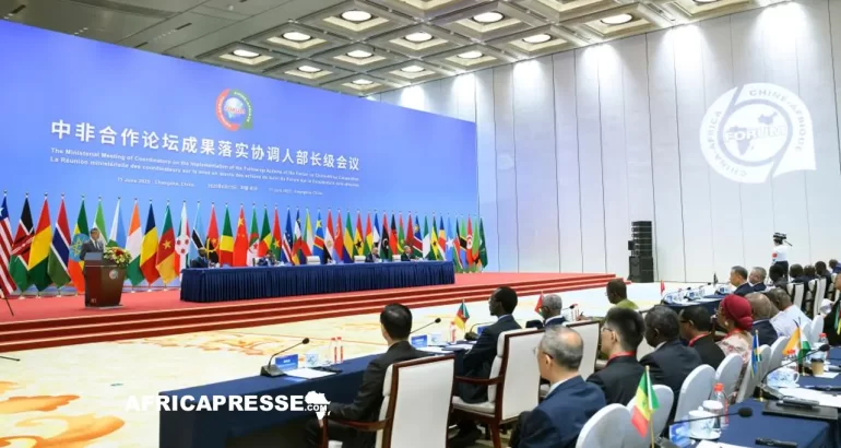 Réunion ministérielle pour accélérer les engagements du Sommet de Beijing du FCSA