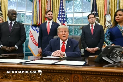 La RDC et le Rwanda ont signé un accord de paix historique à Washington