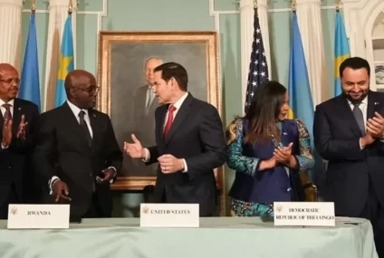 Un accord de paix signé entre la RDC et le Rwanda, salué par l’Union africaine