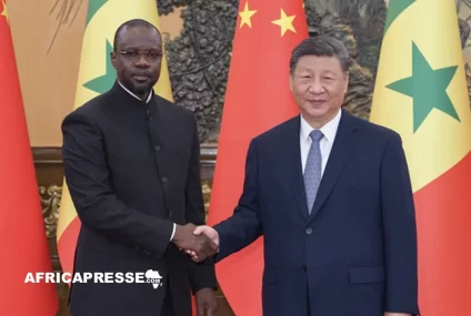 Chine-Sénégal : Xi Jinping reçoit Ousmane Sonko à Pékin