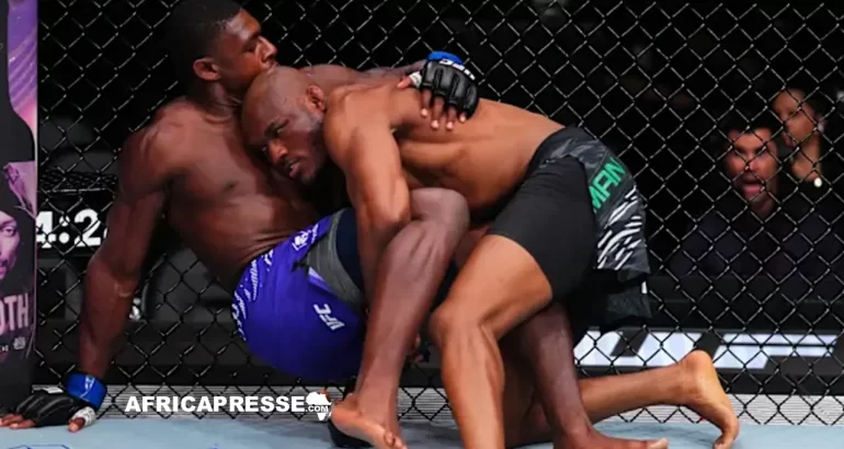 MMA : Kamaru Usman relance sa carrière après sa victoire éclatante contre Joaquin Buckley kamaru usman vs joaquin buckley