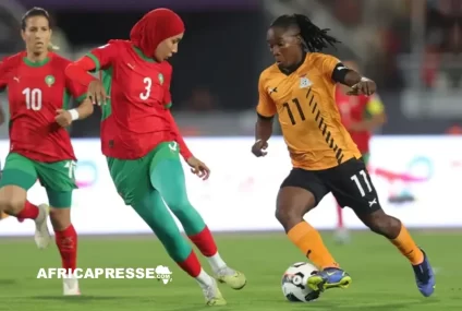 CAN Féminine 2024 : Le Maroc et la Zambie se neutralisent lors du match d’ouverture à Rabat