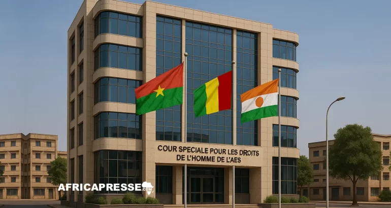 L’AES lance sa propre Cour des droits de l’Homme pour juger les crimes sur son sol Cour pénale des droits de l’Homme de l'AES - Image générée par l'IA