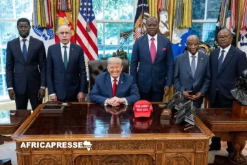 Washington tend la main à l’Afrique : Trump réunit cinq chefs d’État pour refonder les liens Washington tend la main à l’Afrique : Trump réunit cinq chefs d’État pour refonder les liens