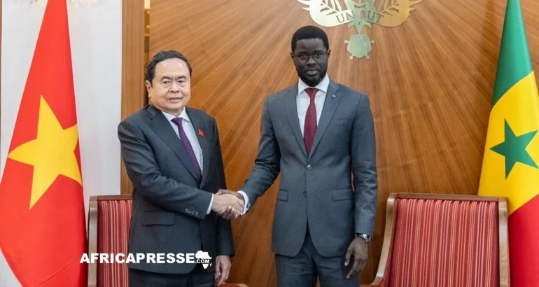 Le Sénégal et le Vietnam renforcent leur partenariat stratégique Le Président Bassirou Diomaye Faye a reçu en audience M. Trân Thanh Mân, Président de l’Assemblée nationale du Vietnam