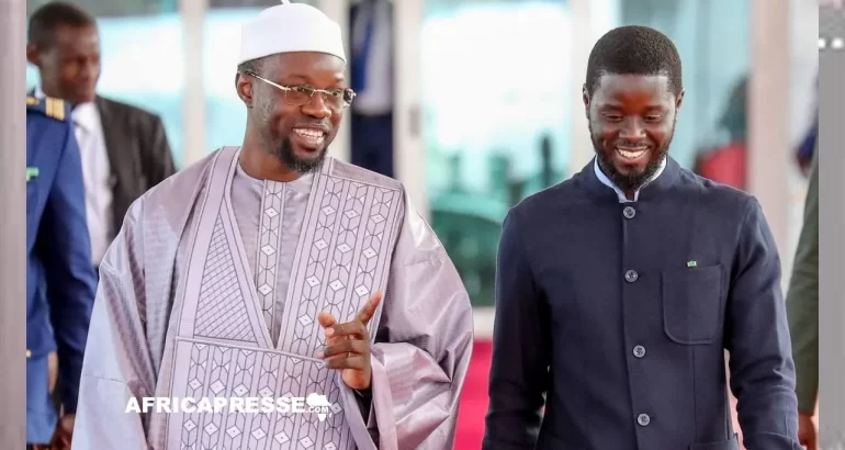 Ousmane Sonko ET Bassirou Diomaye Faye