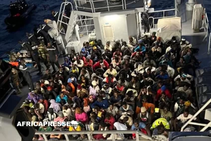 Sénégal : 239 migrants secourus au large de Saint-Louis, la route atlantique vers l’Europe reste prisée malgré les dangers
