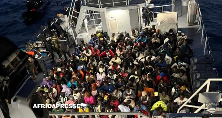 Sénégal : 239 migrants secourus au large de Saint-Louis, la route atlantique vers l’Europe reste prisée malgré les dangers Sénégal - 239 migrants secourus au large de Saint-Louis.