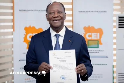Côte d’Ivoire : Alassane Ouattara officialise sa candidature pour un 4e mandat contesté