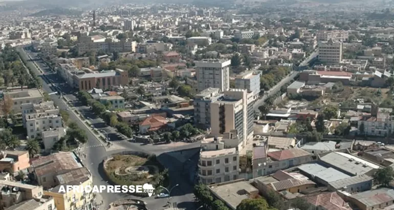 Asmara, la capitale de l'Érythrée