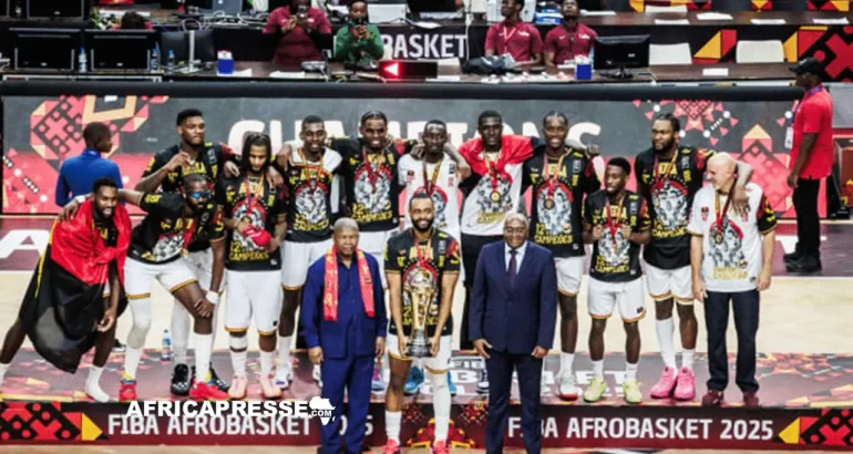Afrobasket 2025 : Angola écrase le Mali et décroche son 12e titre Afrobasket 2025 : Angola écrase le Mali et décroche son 12e titre