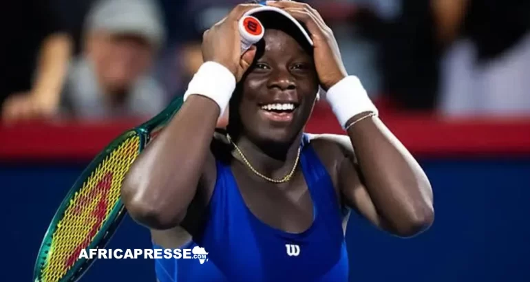 La Canadienne d’origine congolaise Victoria Mboko