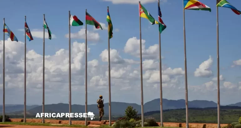 Madagascar : les anciens présidents défient Rajoelina à l’aube du sommet de la SADC Les drapeaux des pays de la SADC