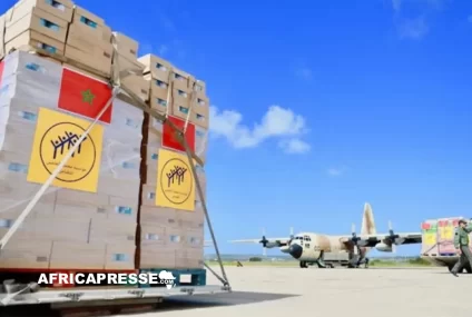 Maroc : Mohammed VI dépêche une nouvelle aide humanitaire vers Gaza assiégée