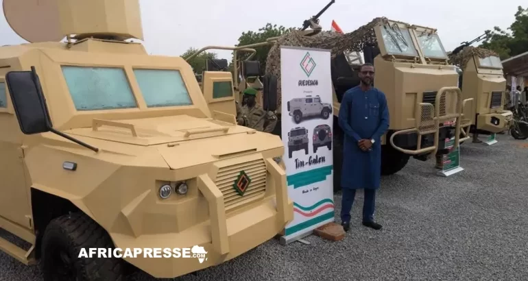 Niger - un fabricant nigérien lance des véhicules blindés