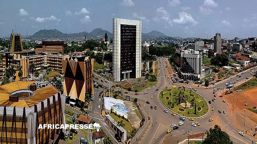 Une vue de Yaoundé, au Cameroun
