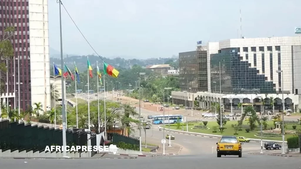 Une vue de Yaoundé, au Cameroun