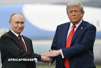 Trump accueille Poutine en grande pompe sur la base militaire Elmendorf-Richardson en Alaska