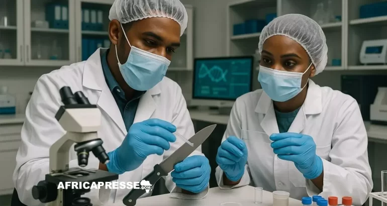 laboratoire d'ADN médico-légal