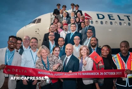 Delta Air Lines inaugure un vol direct entre Atlanta et Marrakech : un nouveau pont entre les États-Unis et le Maroc Delta Air Lines inaugure un vol direct entre Atlanta et Marrakech : un nouveau pont entre les États-Unis et le Maroc