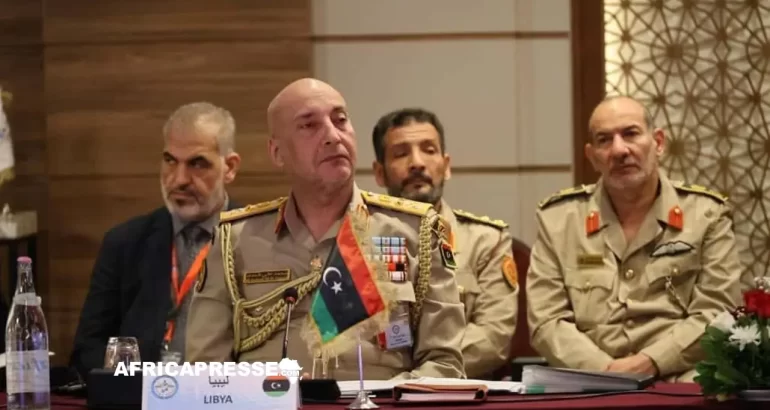 Libye : Al-Haddad plaide pour une alliance sécuritaire méditerranéenne renforcée Le chef d’état-major général libyen, le général Mohamed Al-Haddad