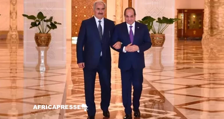 Le Caire réaffirme son engagement pour une Libye souveraine Le Caire réaffirme son engagement pour une Libye souveraine