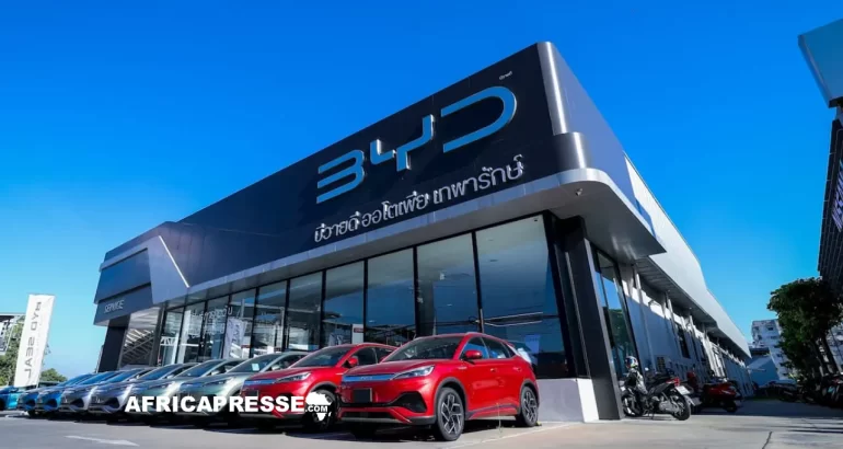 Le géant chinois de l'automobile électrique BYD