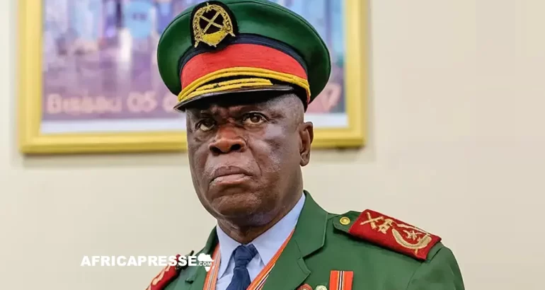 Le général Horta N'Tam, chef de la junte au pouvoir en Guinée-Bissau