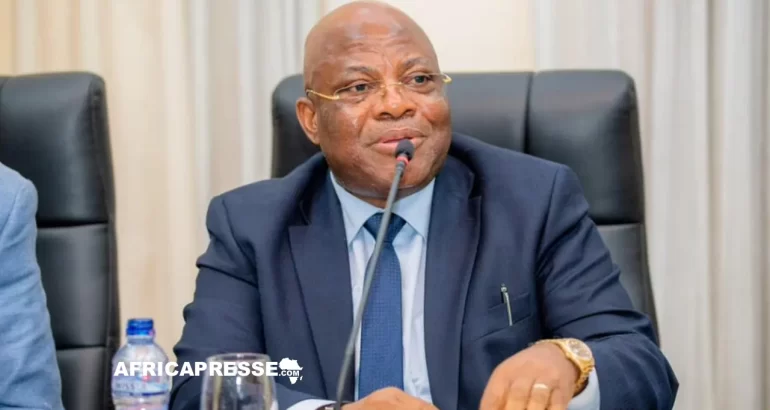 Le président de la Fédération des entreprises du Congo (FEC), Robert Malumba