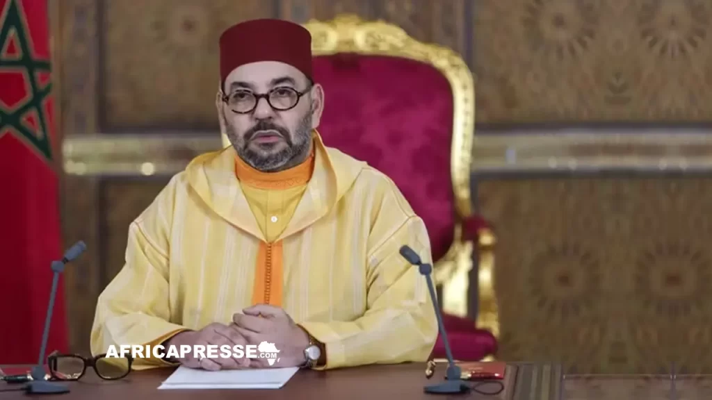 Le Roi Mohammed VI du Maroc