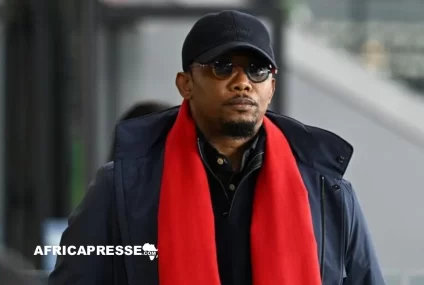 CAN 2025 : Samuel Eto’o suspendu par la CAF après le quart de finale Maroc-Cameroun
