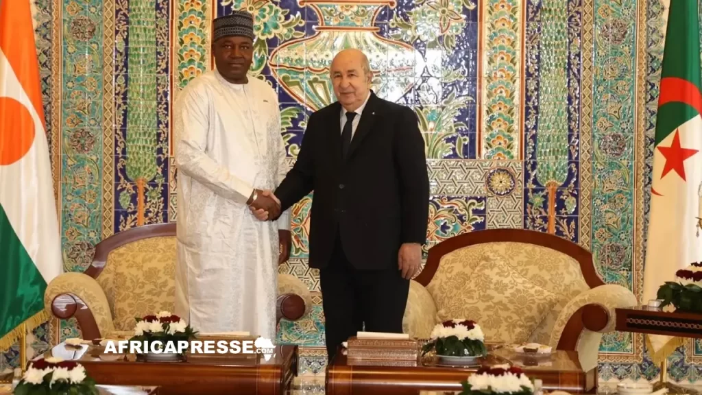 Abdourahamane Tiani et Abdelmadjid Tebboune