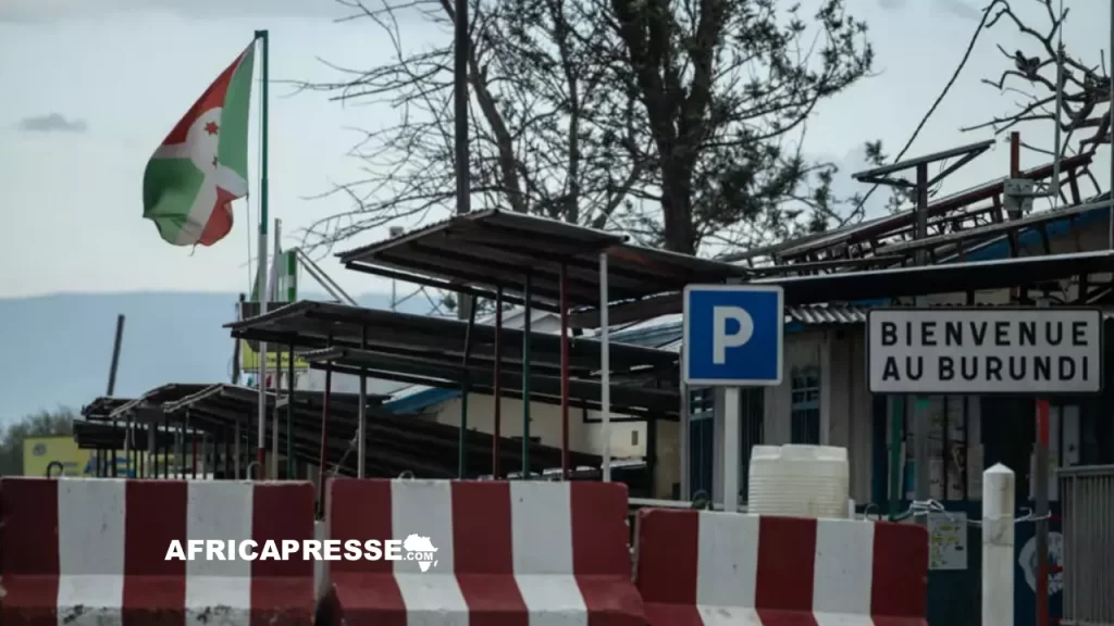 Frontière de Kavimvira entre la République démocratique du Congo et le Burundi