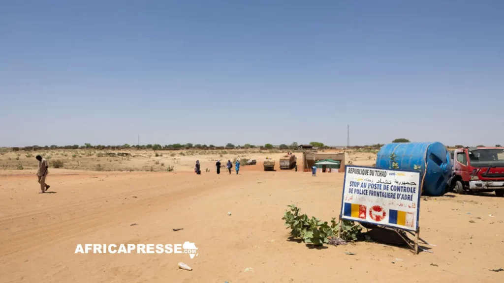 Frontiere entre le Tchad et le Soudan