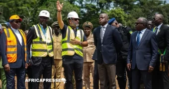 Gabon : le chantier du désenclavement de l’Ogooué-Ivindo est officiellement lancé