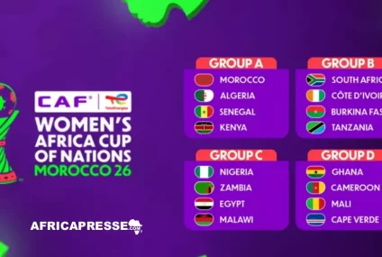 CAN féminine 2026 : le Maroc toujours désigné hôte malgré les rumeurs d’un report sur l’Afrique du Sud CAN féminine 2026 : le Maroc toujours désigné hôte malgré les rumeurs d’un report sur l’Afrique du Sud