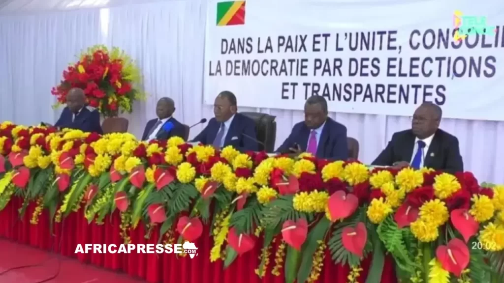 La concertation politique nationale au Congo-Brazzaville, le 18 février 2026 à Djambala.