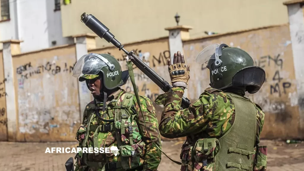 La police antiterroriste kényane