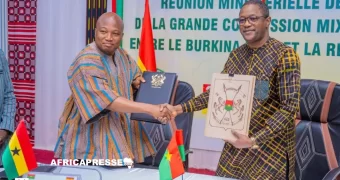 Sécurité régionale : le Burkina Faso et le Ghana scellent de nouveaux accords bilatéraux