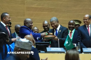 Sommet de l’UA : Évariste Ndayishimiye succède à João Lourenço à la présidence en exercice