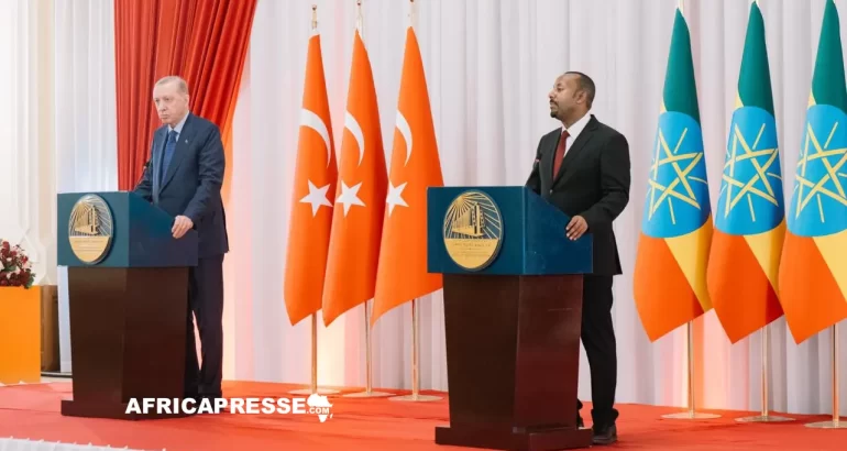 Visite officielle d’Erdogan à Addis-Abeba : la Turquie renforce son offensive diplomatique en Afrique