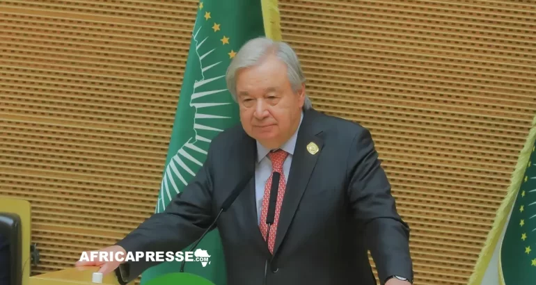 Guterres à l’UA : « Nous sommes en 2026, pas en 1946 », « L’absence de sièges permanents pour l’Afrique à l’Onu est inadmissible » Guterres à l’UA : « Nous sommes en 2026, pas en 1946 », « L’absence de sièges permanents pour l’Afrique à l’Onu est inadmissible »