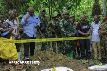 Massacres dans l’Est de la RDC : plus de 170 corps exhumés dans deux charniers à Uvira