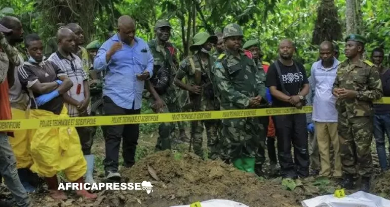 Massacres dans l’Est de la RDC : plus de 170 corps exhumés dans deux charniers à Uvira