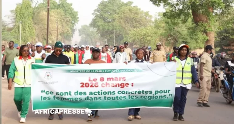 ʺLe 8 mars ne suffit plusʺ : Ouagadougou prolonge le combat pour les droits des femmes sur un mois
