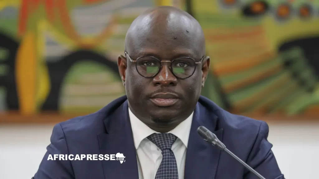 Cheikh Diba, Ministre des Finances et du Budget du Sénégal