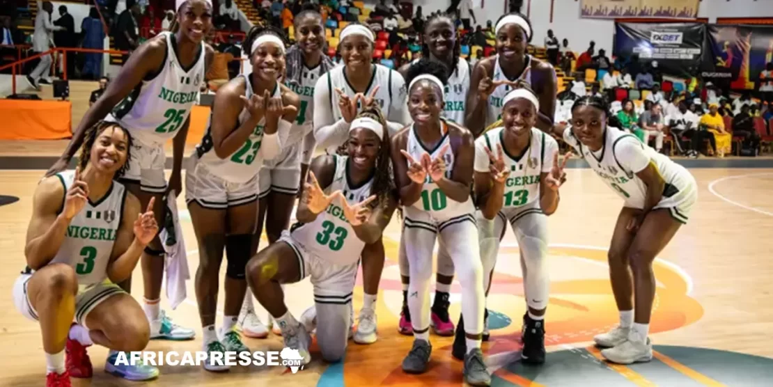 Basket féminin africain : le Nigéria reste numéro un, plusieurs sélections du continent gagnent du terrain au classement FIBA