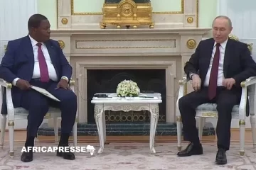 À Moscou, Poutine et Touadéra renforcent leur partenariat autour de l’énergie, de la sécurité et de l’aide humanitaire