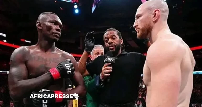UFC : Adesanya subit la loi du plus fort face à Pyfer, une carrière en sursis